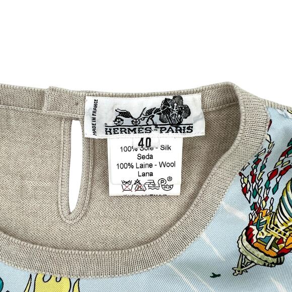 Hermès Prayers to the Wind Twillaine Sweater - Picture 7 of 8